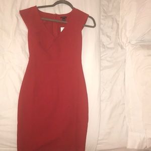 Ann Taylor red dress